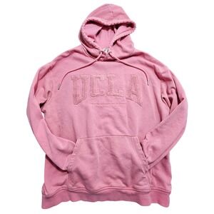 HM UCLA Hoodie Pink Womens Small University of California Los Angeles Sweatshirt